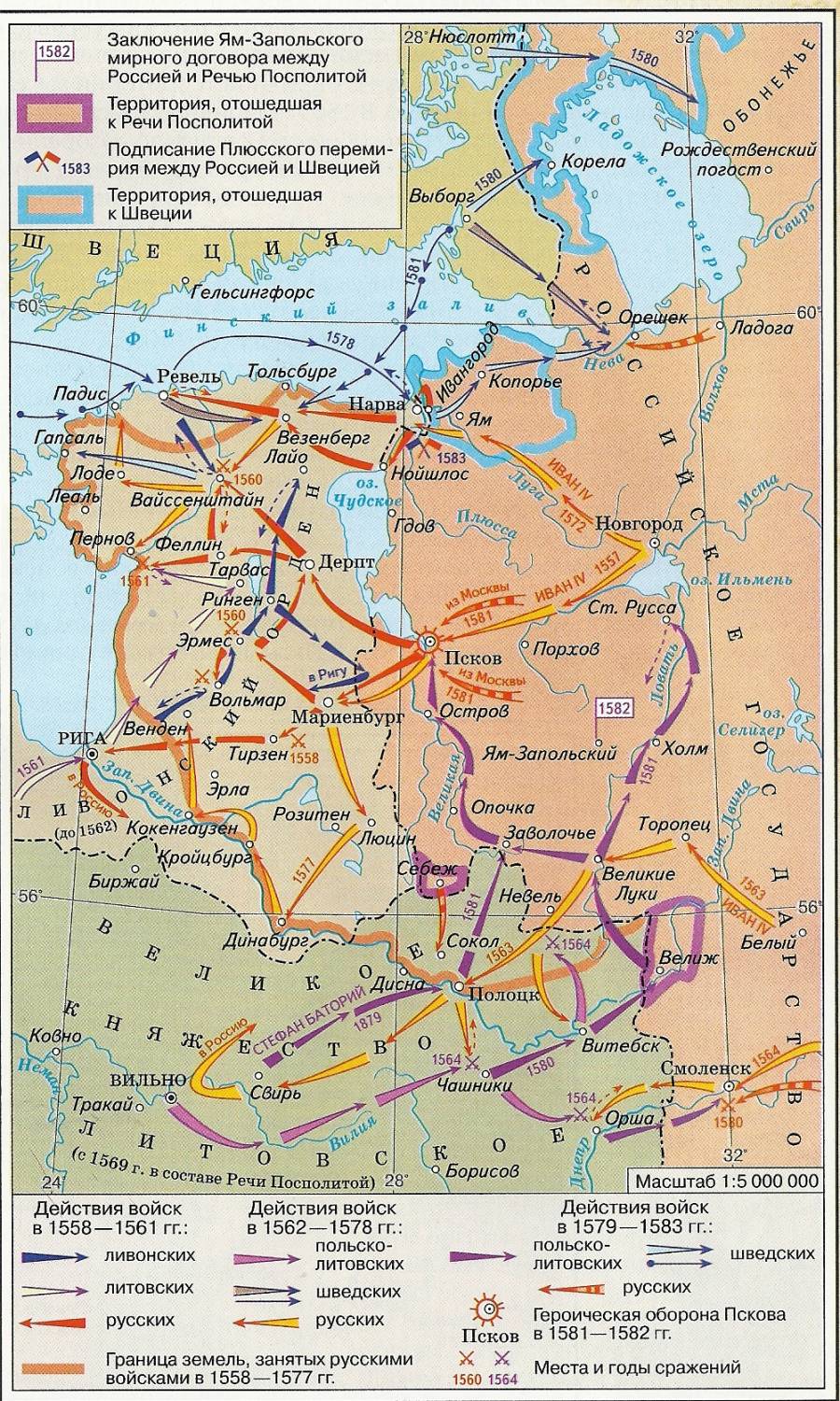 Восточная политика России при Иване IV - История-Учебные материалы